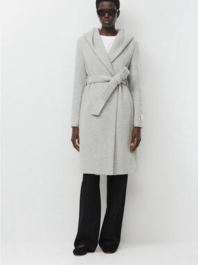 Wilfred Long Wool Coat